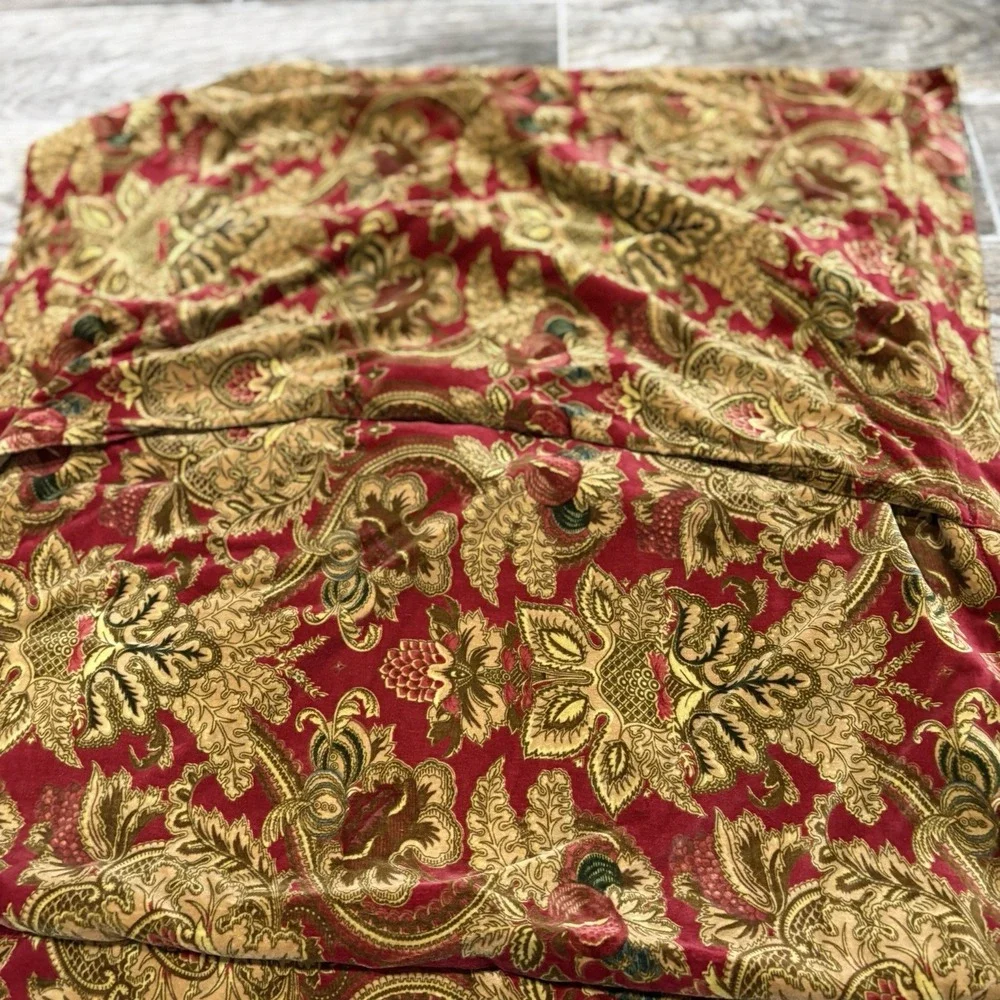 Ralph Lauren Velvet Set Of 2 Euro Sham Jardiniere 30